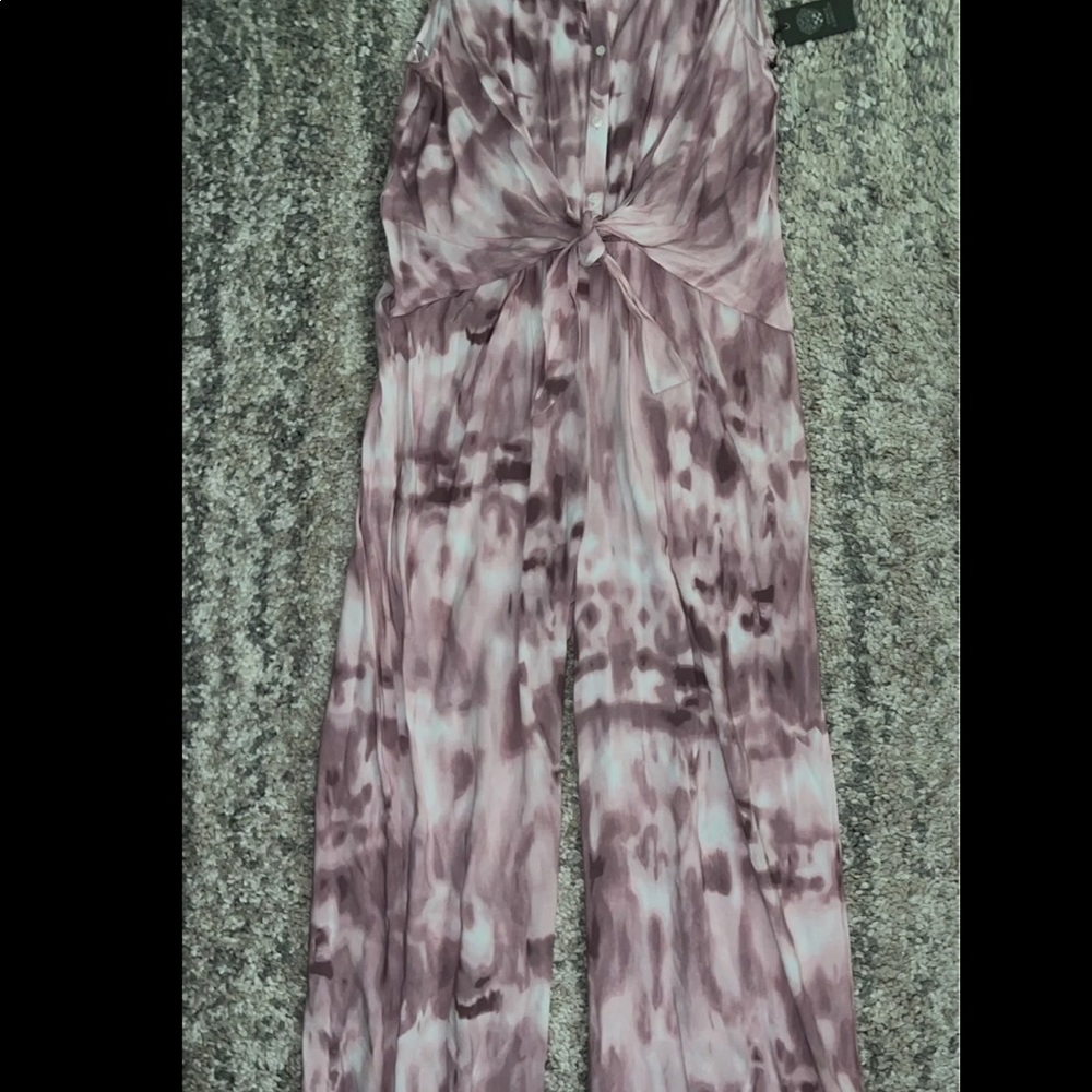 New Vince Camuto tie dye wrap jumpsuit Ladies Size XL - Picture 8 of 16